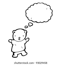süßer Teddybär-Cartoon