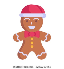 Cute teddy bear flat icon design 