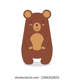 Cute Teddy bear. illustrator vector