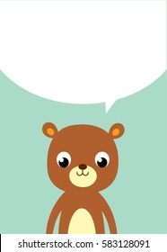 cute teddy bear message