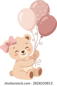 Cute Teddy Bear With