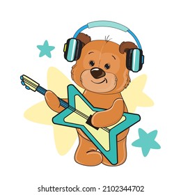 1,205 Teddy bear guitar Images, Stock Photos & Vectors | Shutterstock