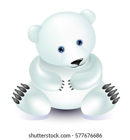 Cute teddy bear, plush toy