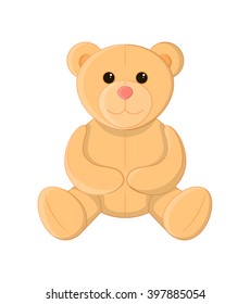 Cute Bdsm Teddy Bear Gagged Handcuffed Stock Illustration 332610281