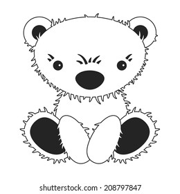 Cute teddy bear toy