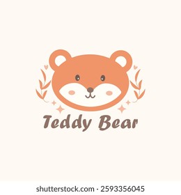 Cute teddy bear. vector design for kids bedding, fabric, wallpaper, wrapping paper, textile, t-shirt print