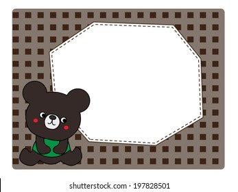 Cute Teddy Card