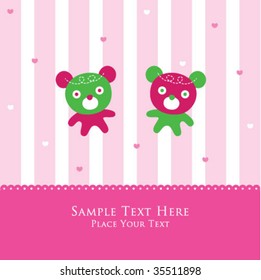 cute teddy couple
