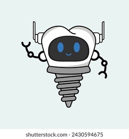 cute teeth cartoon mascot vector design illustration. Suitabale for t-shirt, mug, sticker, etc. Eps 10