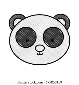 cute and tender bear panda