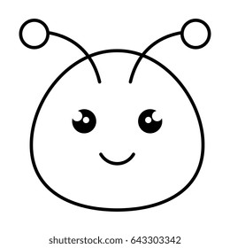cute and tender bee kawaii style