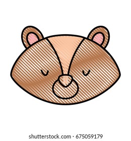cute and tender chipmunk