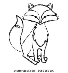 cute and tender fox