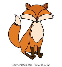 cute and tender fox