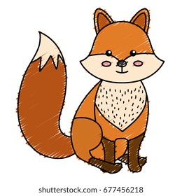 cute and tender fox