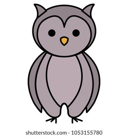 cute and tender owl