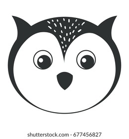 cute and tender owl