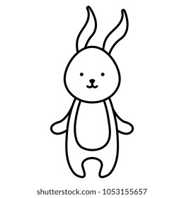 cute and tender rabbit