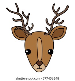 cute and tender reindeer