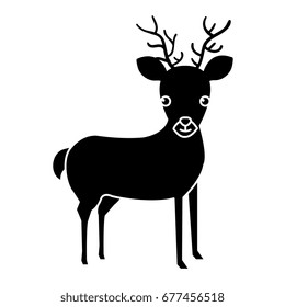 cute and tender reindeer