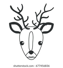 cute and tender reindeer