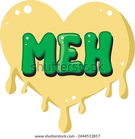 Cute text sticker message illsutration. Colorful positive quotes text. Cute sticker with faces and text.