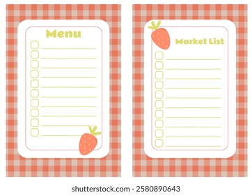 Cute textile pattern with squares in warm peach colors