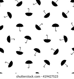 Cute texture. Shirts pattern. Umbrella. 