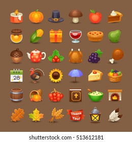 Cute Thanksgiving Icons