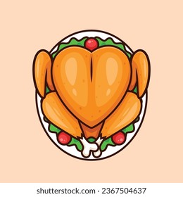 cute thanksgiving turkey roast