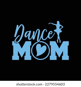 Cute Tie-dye Dance Mom Mothers Day svg