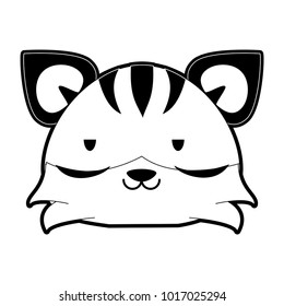 Cute tiger cartoon
