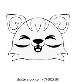 Cute tiger cartoon