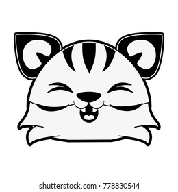 Cute tiger cartoon