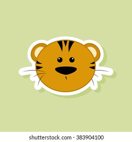 cute tiger face