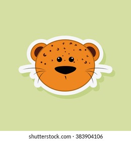 cute tiger face
