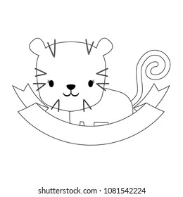 cute tiger icon