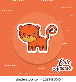 cute tiger icon image