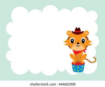 cute tiger message