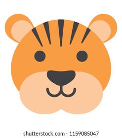 
Cute tiger seemingly not dangerous
