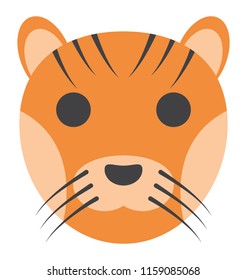 
Cute tiger seemingly not dangerous
