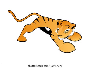 cute tiger symbol