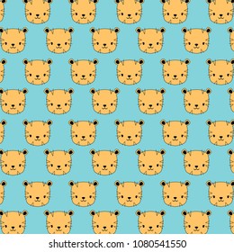 cute tigers design