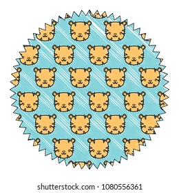 cute tigers design