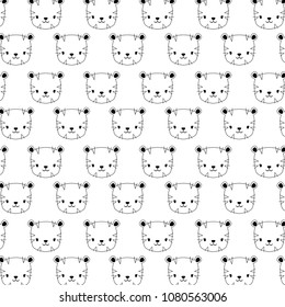 cute tigers design