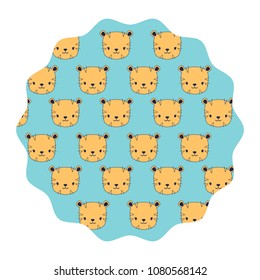 cute tigers design