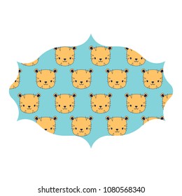 cute tigers design