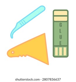 Cute tools for making stickers