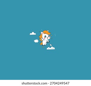 Un lindo toque de magia – Adorable ilustración de caballo para cada espacio