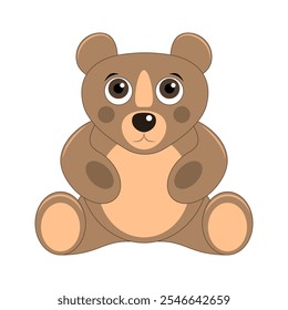 Cute toy brown Teddy bear